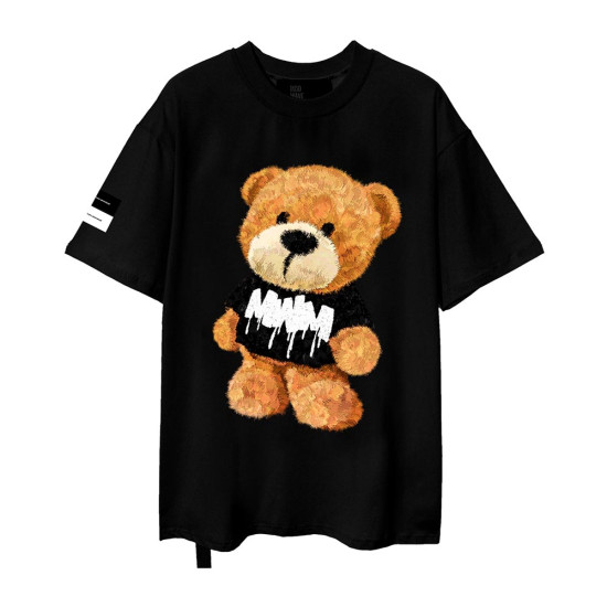 MWM Ανδρική κοντομάνικη μπλούζα Mike Teddy Print Tshirt
